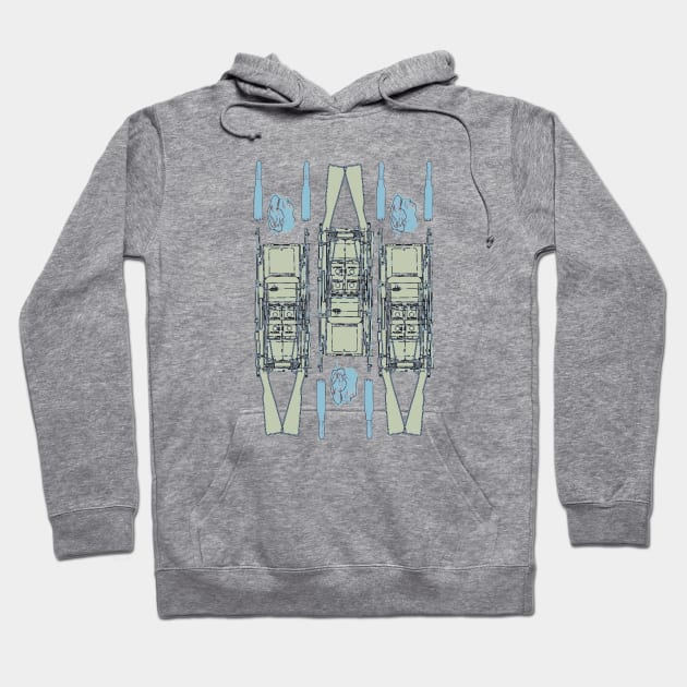 J.F.K Dallas Schematic Hoodie by SimonTedder